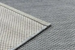Tappeto DI SPAGO SISAL FLAT 48663/037 argento uniforme