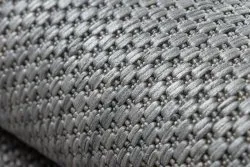 Tappeto DI SPAGO SISAL FLAT 48663/037 argento uniforme
