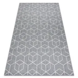 Tappeto DI SPAGO SISAL FLAT 48655/637 CUBI 3D