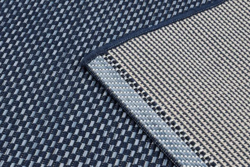 Tappeto DI SPAGO SISAL Colore 47011/309 Striscie Blu