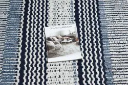 Tappeto DI SPAGO SISAL Colore 47276/396 Striscie Bianco