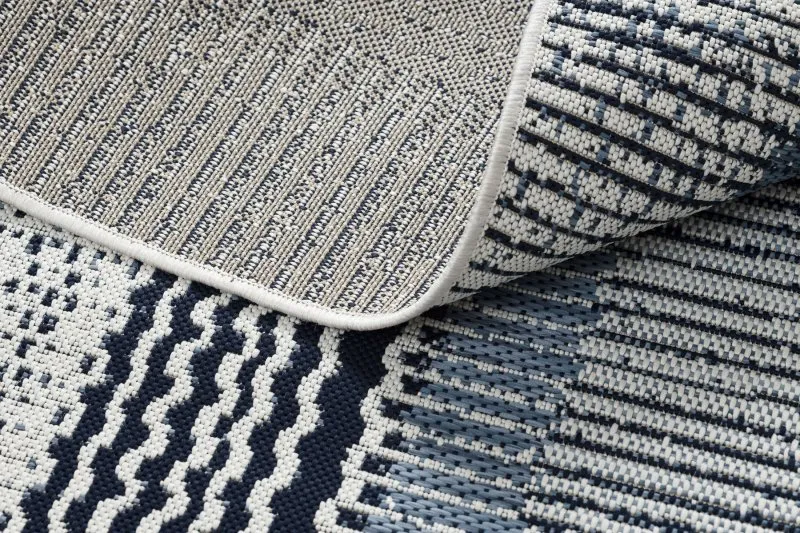Tappeto DI SPAGO SISAL Colore 47276/396 Striscie Bianco