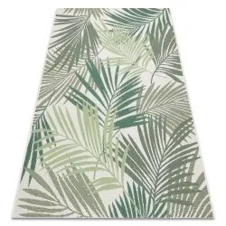 Tappeto DI SPAGO SISAL Colore 19433/062 Foglie Verde JUNGLE