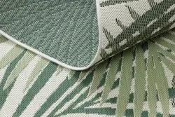 Tappeto DI SPAGO SISAL Colore 19433/062 Foglie Verde JUNGLE