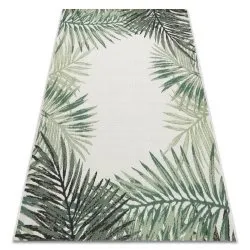 Tappeto DI SPAGO SISAL Colore 19435/062 Foglie Verde JUNGLE