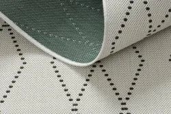 Tappeto DI SPAGO SISAL Colore 19443/062 Rombi Crema