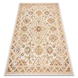 Tappeto Colore 19521460 SISAL ornement, telaio, cannella - beige