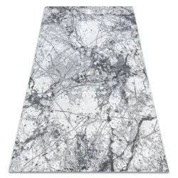 Tappeto ACRILICO VALENCIA 073 Marmo grigio chiaro / grigio scuro