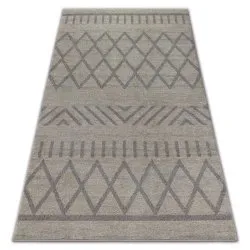 Tappeto SOFT 8034 ETNO BOHO crema / chiaromarrone