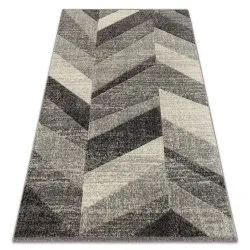 Tappeto FEEL 5673/16811 SPINA DI PESCE grigio / anthracite / crema