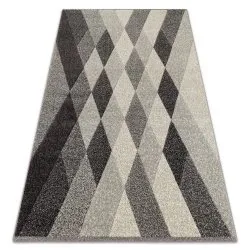 Tappeto FEEL 5674/16811 ROMBI grigio / anthracite / crema