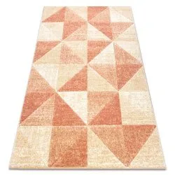 Tappeto FEEL 5672/17911 triangoli beige/terracotta