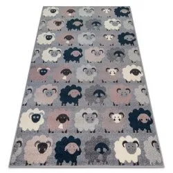 Tappeto HEOS 78468 grigio / blu PECORE