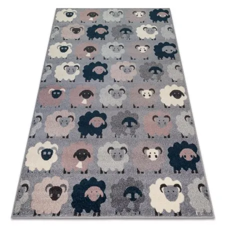 Tappeto HEOS 78468 grigio / blu PECORE