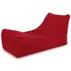 Rosso Poltrona Letto Pouf Morbida