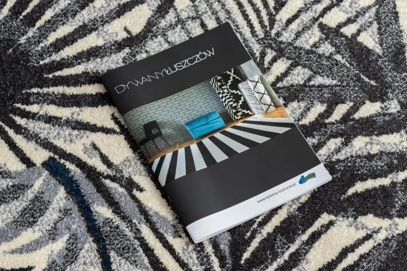 Dywan HEOS 78561 krem / niebieski DŻUNGLA