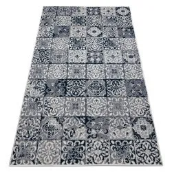 Tappeto HEOS 78586 crema / blu PATCHWORK, PIASTRELLE DI LISBONA