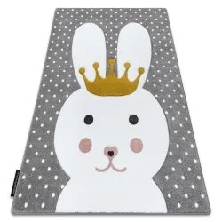 Tappeto PETIT BUNNY CONIGLIETTO CONIGLIO grigio