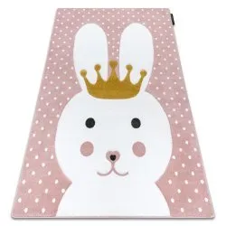 Tappeto PETIT BUNNY CONIGLIETTO CONIGLIO rosa