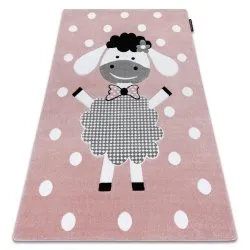 Tappeto PETIT DOLLY pecore rosa