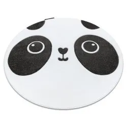 Tappeto PETIT PANDA cerchio bianco
