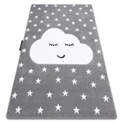 Tappeto PETIT CLOUD NUBE STELLE grigio