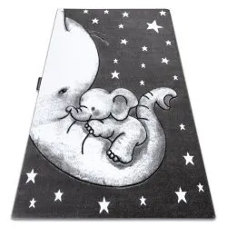Tappeto PETIT TRUMPET LA TROMBA ELEFANTE STELLA grigio