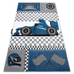 Tappeto PETIT RACE GARA FORMULA 1 AUTO blu