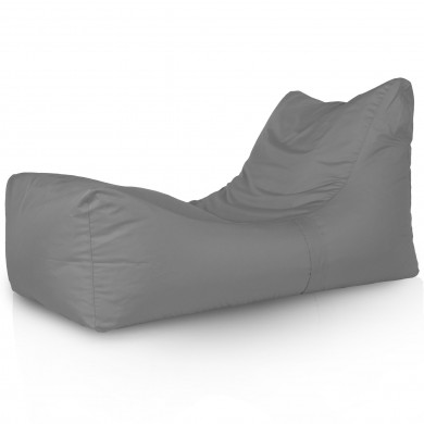 Grigio Chaise Long Da Esterno Nylon