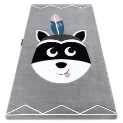 Tappeto PETIT RACCOON MUKKI PROCIONE grigio
