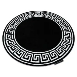 Tappeto HAMPTON Grecos cerchio nero