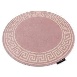 Tappeto HAMPTON Grecos cerchio rosa