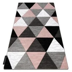 Tappeto ALTER Rino triangoli rosa
