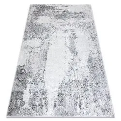 Tappeto MEFE moderno 8731 Vintage - Structural due livelli di pile grigio