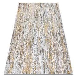 Tappeto GLOSS moderno 8487 63 Ornamento elegante, glamour oro / beige