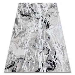 Tappeto GLOSS moderno 8488 37 Astrazione elegante, glamour beige / grigio