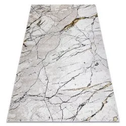 Tappeto GLOSS moderno 529A 53 Marmo, calcolo elegante, glamour avorio / beige