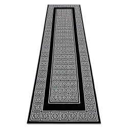 Tappeto, tappeti passatoie GLOSS moderno 6776 85 elegante, telaio, greco nero / avorio