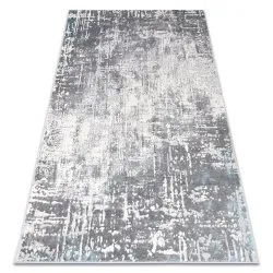 Tappeto CORE W9782 - strutturale, due livelli di pile, avorio / grigio