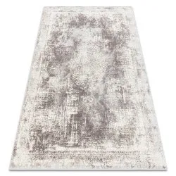 Tappeto CORE W9784 Rosetta Vintage - strutturale, due livelli di pile, beige