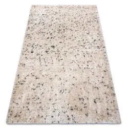 Tappeto FLUFFY 2372 shaggy sale e pepe - crema / antracite