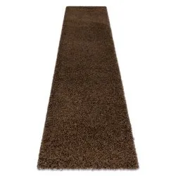 Tappeti, tappeti passatoie SOFFI shaggy 5cm maro - per il soggiorno, la cucina, il corridoio