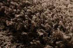 Dywan SOFFI koło shaggy 5cm brązowy