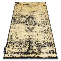 Tappeto DE LUXE moderno 2083 Ornamento vintage - Structural oro / grigio
