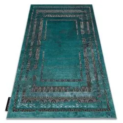 Tappeto DE LUXE moderno 1516 Telaio vintage - Structural verde / antracite