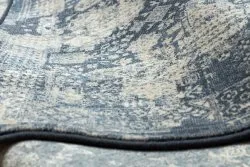 Tappeto NAIN Rosone vintage 7591/50911 blu scuro / beige