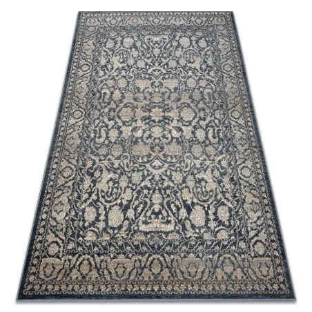 Tappeto NAIN Ornamento vintage 7557/51944 beige / blu scuro
