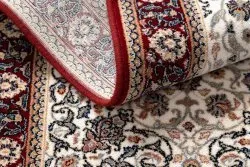 Dywan NAIN Ornament, ramka 6635/51036 beż / bordo
