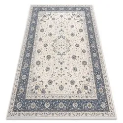 Tappeto NAIN Telaio ornamento 7179/51943 beige / blu scuro