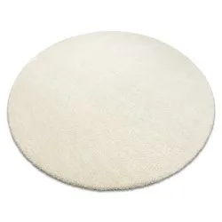Tappeto moderno lavabile LATIO 71351056 cerchio crema